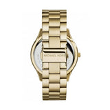 Buy Shop Michael Kors Runway Black Dial Gold Steel Strap Watch for Women - MK3478 USA Online