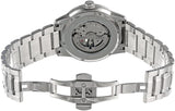 Buy Shop Bulova BVA Series Dual Aperture Silver Dial Silver Steel Strap Watch for Men - 96A118 USA Online