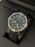 Buy Shop IWC Aquatimer Automatic 2000 Black Dial Black Rubber Strap Watch for Men - IW358001 USA Online