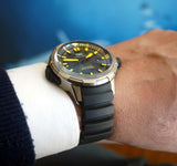 Buy Shop IWC Aquatimer Automatic 2000 Black Dial Black Rubber Strap Watch for Men - IW358001 USA Online