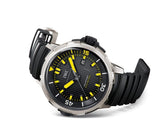 Buy Shop IWC Aquatimer Automatic 2000 Black Dial Black Rubber Strap Watch for Men - IW358001 USA Online