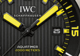 Buy Shop IWC Aquatimer Automatic 2000 Black Dial Black Rubber Strap Watch for Men - IW358001 USA Online