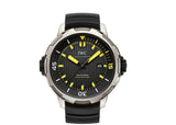 Buy Shop IWC Aquatimer Automatic 2000 Black Dial Black Rubber Strap Watch for Men - IW358001 USA Online