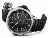 Buy Shop IWC Aquatimer Automatic 2000 Black Dial Black Rubber Strap Watch for Men - IW358002 USA Online