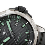 Buy Shop IWC Aquatimer Automatic 2000 Black Dial Black Rubber Strap Watch for Men - IW358002 USA Online