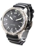 Buy Shop IWC Aquatimer Automatic 2000 Black Dial Black Rubber Strap Watch for Men - IW358002 USA Online