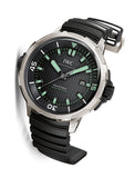 Buy Shop IWC Aquatimer Automatic 2000 Black Dial Black Rubber Strap Watch for Men - IW358002 USA Online