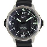 Buy Shop IWC Aquatimer Automatic 2000 Black Dial Black Rubber Strap Watch for Men - IW358002 USA Online