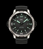 Buy Shop IWC Aquatimer Automatic 2000 Black Dial Black Rubber Strap Watch for Men - IW358002 USA Online