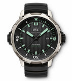 Buy Shop IWC Aquatimer Automatic 2000 Black Dial Black Rubber Strap Watch for Men - IW358002 USA Online
