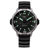 Buy Shop IWC Aquatimer Automatic 2000 Black Dial Black Rubber Strap Watch for Men - IW358002 USA Online