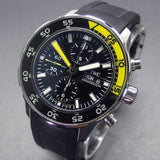 Buy Shop IWC Aquatimer Automatic Chronograph Black Dial Black Rubber Strap Watch for Men - IW376709 USA Online