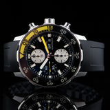 Buy Shop IWC Aquatimer Automatic Chronograph Black Dial Black Rubber Strap Watch for Men - IW376709 USA Online