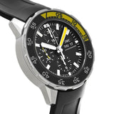 Buy Shop IWC Aquatimer Automatic Chronograph Black Dial Black Rubber Strap Watch for Men - IW376709 USA Online