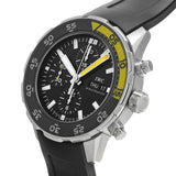 Buy Shop IWC Aquatimer Automatic Chronograph Black Dial Black Rubber Strap Watch for Men - IW376709 USA Online