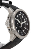 Buy Shop IWC Aquatimer Chronograph Black Dial Black Leather Strap Watch for Men - IW376803 USA Online