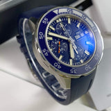 Buy Shop IWC Aquatimer Chronograph Blue Dial Blue Rubber Strap Watch for Men - IW376711 USA Online