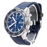 Buy Shop IWC Aquatimer Chronograph Blue Dial Blue Rubber Strap Watch for Men - IW376711 USA Online