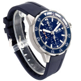 Buy Shop IWC Aquatimer Chronograph Blue Dial Blue Rubber Strap Watch for Men - IW376711 USA Online