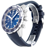 Buy Shop IWC Aquatimer Chronograph Blue Dial Blue Rubber Strap Watch for Men - IW376711 USA Online