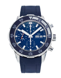 Buy Shop IWC Aquatimer Chronograph Blue Dial Blue Rubber Strap Watch for Men - IW376711 USA Online