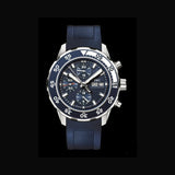 Buy Shop IWC Aquatimer Chronograph Blue Dial Blue Rubber Strap Watch for Men - IW376711 USA Online