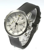 Buy Shop IWC Aquatimer Chronograph White Dial Black Rubber Strap Watch for Men - IW376801 USA Online