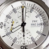 Buy Shop IWC Aquatimer Chronograph White Dial Black Rubber Strap Watch for Men - IW376801 USA Online