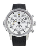 Buy Shop IWC Aquatimer Chronograph White Dial Black Rubber Strap Watch for Men - IW376801 USA Online