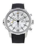 Buy Shop IWC Aquatimer Chronograph White Dial Black Rubber Strap Watch for Men - IW376801 USA Online