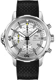 Buy Shop IWC Aquatimer Chronograph White Dial Black Rubber Strap Watch for Men - IW376801 USA Online