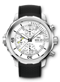 Buy Shop IWC Aquatimer Chronograph White Dial Black Rubber Strap Watch for Men - IW376801 USA Online