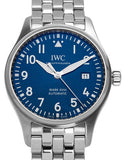 Buy Shop IWC Le Petit Prince XVIII Edition Blue Dial Silver Steel Strap Watch for Men - IW327014 USA Online