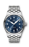 Buy Shop IWC Le Petit Prince XVIII Edition Blue Dial Silver Steel Strap Watch for Men - IW327014 USA Online