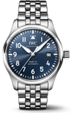 Buy Shop IWC Le Petit Prince XVIII Edition Blue Dial Silver Steel Strap Watch for Men - IW327014 USA Online