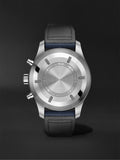 Buy Shop IWC Pilot's Automatic Chronograph 43mm Blue Dial Blue Calfskin Strap Watch for Men - IW377729 USA Online