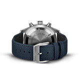 Buy Shop IWC Pilot's Automatic Chronograph 43mm Blue Dial Blue Calfskin Strap Watch for Men - IW377729 USA Online