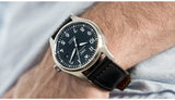 Buy Shop IWC Pilot's Mark XVIII 40mm Black Dial Black Leather Strap Watch for Men - IW327001 USA Online