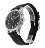 Buy Shop IWC Pilot's Mark XVIII 40mm Black Dial Black Leather Strap Watch for Men - IW327001 USA Online