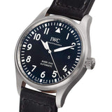 Buy Shop IWC Pilot's Mark XVIII 40mm Black Dial Black Leather Strap Watch for Men - IW327001 USA Online