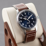 Buy Shop IWC Pilot's Mark XVIII Le Petit Prince Blue Dial Brown Leather Strap Watch for Men - IW327004 USA Online