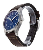 Buy Shop IWC Pilot's Mark XVIII Le Petit Prince Blue Dial Brown Leather Strap Watch for Men - IW327004 USA Online