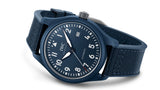 Buy Shop IWC Pilot’s Watch Automatic "Laureus Sport for Good" Edition Blue Dial Blue Nylon Strap Watch for Men - IW328101 USA Online