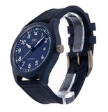 Buy Shop IWC Pilot’s Watch Automatic "Laureus Sport for Good" Edition Blue Dial Blue Nylon Strap Watch for Men - IW328101 USA Online