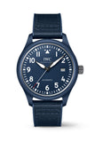 Buy Shop IWC Pilot’s Watch Automatic "Laureus Sport for Good" Edition Blue Dial Blue Nylon Strap Watch for Men - IW328101 USA Online