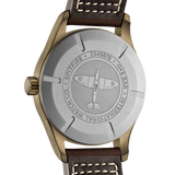 Buy Shop IWC Pilot's Watch Automatic Spitfire Green Dial Brown Leather Strap Watch for Men - IW326802 USA Online