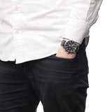 Buy Shop IWC Pilot's Watch Chronograph Black Dial Black Leather Strap Watch for Men - IW377709 USA Online