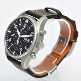 Buy Shop IWC Pilot's Watch Chronograph Edition Brown Dial Brown Leather Strap Watch for Men - IW377713 USA Online