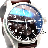 Buy Shop IWC Pilot's Watch Chronograph Edition Brown Dial Brown Leather Strap Watch for Men - IW377713 USA Online