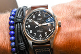 Buy Shop IWC Pilot's Watch Mark XVII Edition "Antoine De Saint Exupery" Brown Dial Brown Leather Strap Watch for Men - IW327003 USA Online